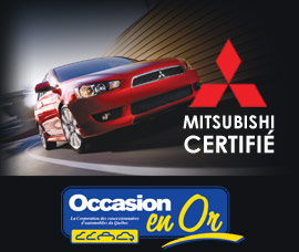Mitsubishi certifié chez Boisvert Mitsubishi dans les Laurentides Mitsubishi certifié